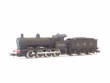 Union Mills 9032UM Class G2 0-8-0 9032 in LMS Plain Black - N Gauge