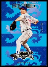 2025 Panini Crusade #87 Greg Maddux Blue #/199