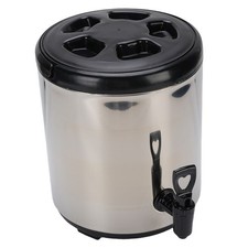 6L Insulated Beverage Dispenser 304 Stainless Steel Portable Hot And Cold Drink