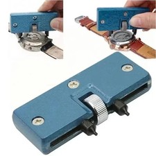 Watch Back Case Opener Adjustable Tool Press Closer Remover Wrench Kit