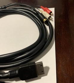 Official Sega Dreamcast S-Video Cable-Stereo Audio HKT-8000-Japanese Import
