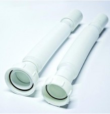 Universal flexible waste 32mm white - FREE Next-Day Delivery