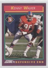 1992 Score Kenny Walker #209 3a3