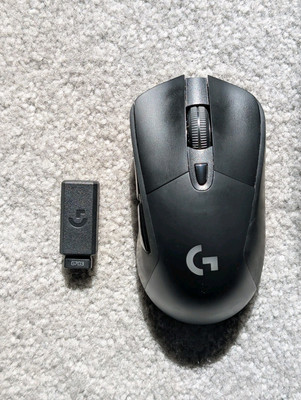 Logitech G703 LIGHTSPEED - Wireless Gaming Mouse - Complete With Dongle (Black)