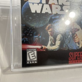 Super Star Wars SNES Super Nintendo Game VGA 90 Sealed FREE USA shipping