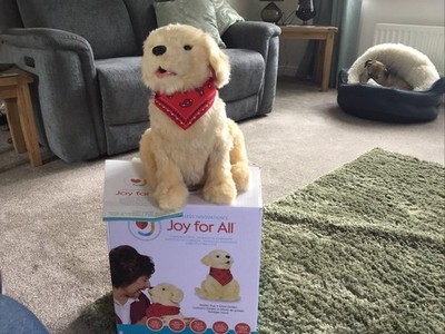 Joy For All Companion Pet Pup Golden ''NEU SONSTIGER'' ZUSTAND