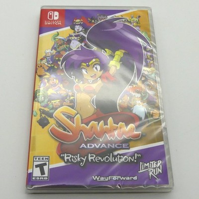 Shantae Advance Risky Revolution! Nintendo Switch Limited Run Games Neu Sealed