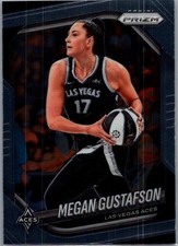 2025 Panini Prizm WNBA #49 Megan Gustafson
