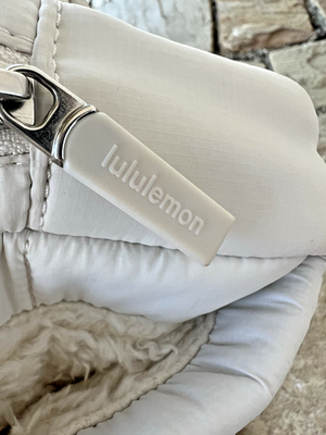 brown lululemon fanny pack Lululemon Belt Bag Fleece Sherpa Brown Earth Gold Hardware Crossbody Fanny  Pack