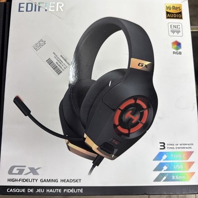 HECATE by Edifier GX Hi-Res Gaming Headset for PS4/ PS5/ PC/Switch/Xbox Gamepad
