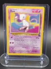 Vintage MEW # 8 Black Star Promo Pokemon League Card Non-Played! Beautiful!