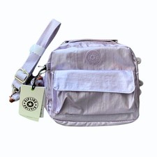 CA reduced Kipling CANDY Handbag (convertible to backpack) metallic lilac gift
