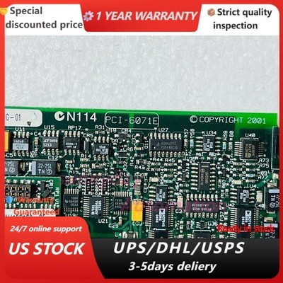 National Instruments PCI-6071E NI DAQ Card Analog Input Multifunction IN BOX