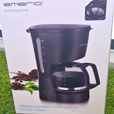 Emerio CME-116801 Filter-Kaffeemaschine 0,6L 2-5 Tassen 600W schwarz
