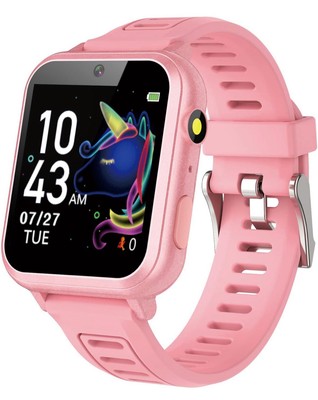 Kids Smart Watch 24 Game Pixel HD Cameras Children 3-14 Gifts