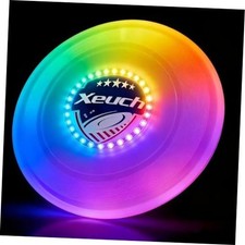 Light Up Flying Disc, 175g, 16 Lighting Modes, 4 Brightness, 600mAh