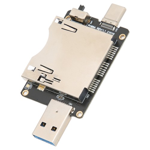 Card Reader USB3.1 TYPE C 10Gbps Support 2TB Dual Interface Ultrafa CB - Afbeelding 3 van 22