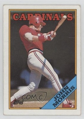 1988 Topps John Morris #536 1h8p
