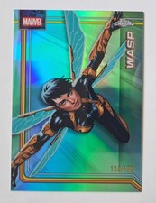 2026 Topps Chrome Marvel Avengers WASP Aqua Refractor /199 SP Card #194 Avengers