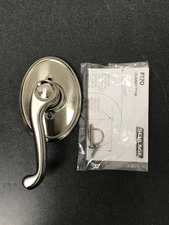 SCHLAGE Right Handed Lever with Wakefield Trim Non-Turning Lock, Satin Nickel