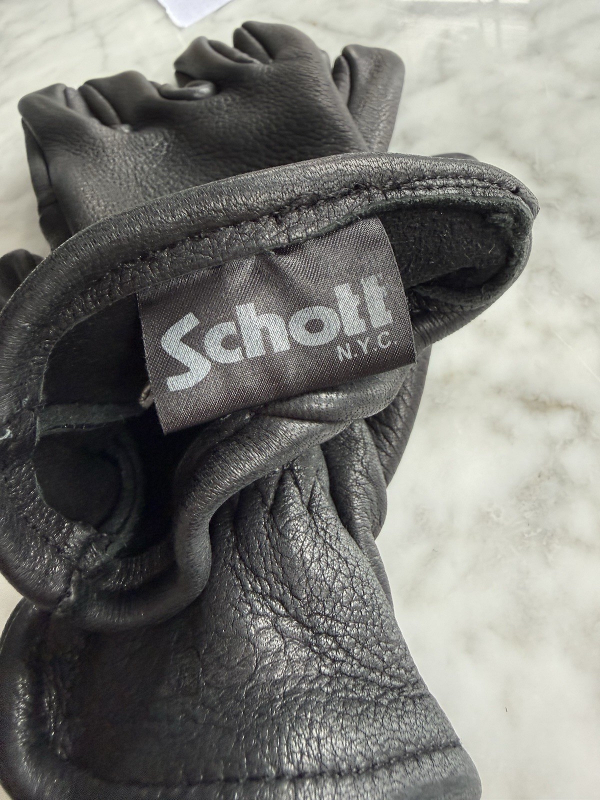Schott Leather Gloves - image 2