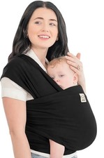KeaBabies Baby Wrap Carrier - All in 1 Original Baby Carrier Newborn to Toddler