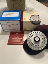 Hardy Ultralite Disc LA 9/10 Fly Reel – Made in England – NEW UNUSED Box & Case