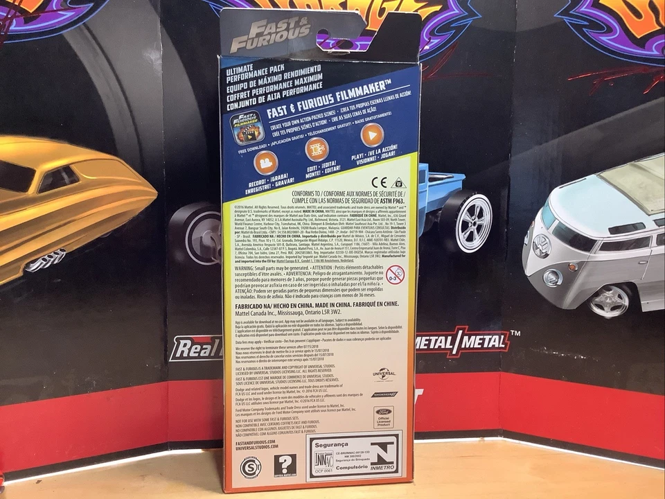 Mattel Fast & Furious Ultimate Performance Pack 1969 Mustang Fastback 2016 - Image 3 of 3