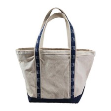 Vintage Goldman Sachs Solid Cream Canvas Scarborough & Tweed Tote Bag USA Banker