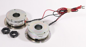 (Lot of 2) Warner WR213 Series Electric Motor Brakes 24VDC 4.5Nm