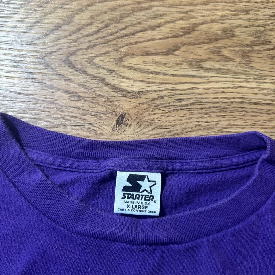 Camiseta Gráfica Vintage Años 90 Starter MLB Devil Rays #12 Talla X-Grande Foto 3 de 4