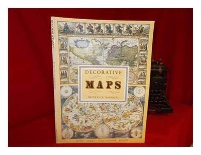 Decorative Maps by Barron, Roderick Book The Fast Free Shipping