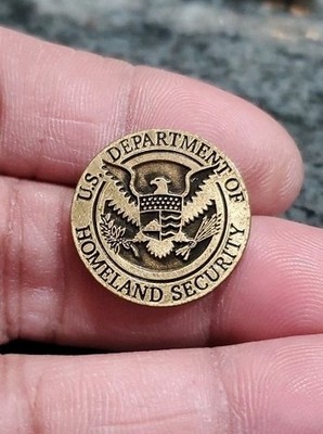 DHS Tom Ridge Department of Homeland Security Pin