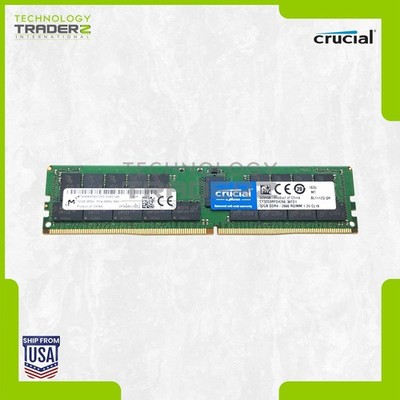 CT32G4RFD4266 Crucial 32GB DDR4-2666MHz ECC REG 2Rx4 Memory MTA36ASF4G72PZ-2G6
