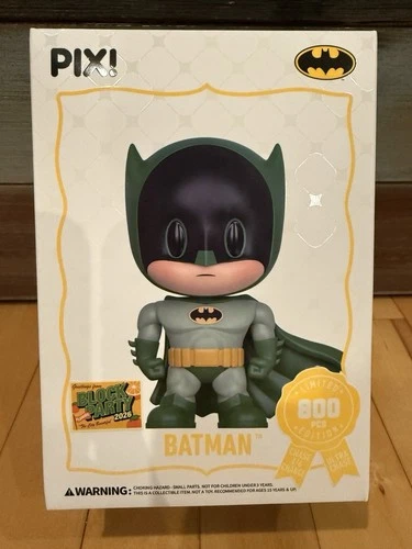 MegaCon 2026 Thrilljoy Block Party PIX Green Batman Common Hero Figure /800 Zipd