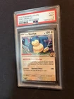 Pokemon Snorlax 2025 Hops Holo Stamp 117/159 GameStop Journey Together PSA 9
