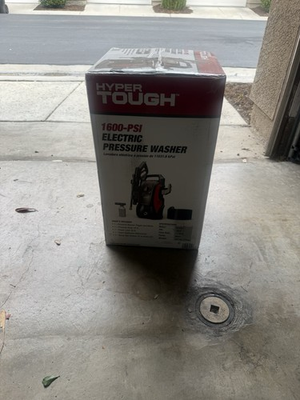 #ad hyper tough pressure washer 1600 Psi $70.00