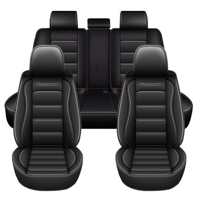 Car Seat Covers For Acura TSX 2009-2014 PU Leather Cushion 5-Seat Full Set