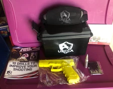 New USCCA Membership Kit w/ Plastic Training Glock, Cap, USB Bullet & Ammo Case