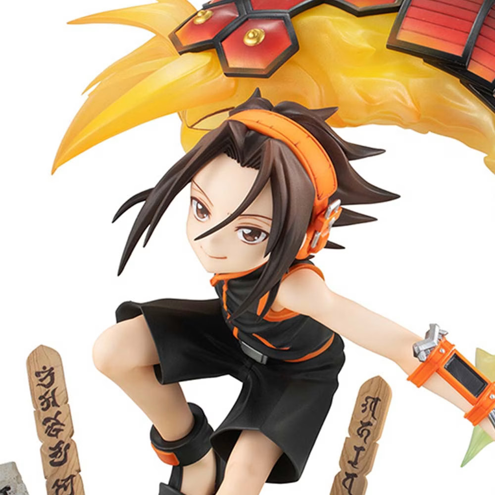 Figurine Yoh Asakura Shaman King statuette de collection peinte à la main