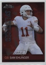 2021 Wild Card Alumination Splintered Red Sam Ehlinger #SP-25 Rookie RC. rookie card picture