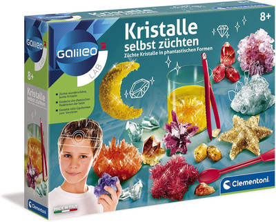 Clementoni Galileo Lab   Kristalle Selbst Züchten, Experimentierkasten Für Klein