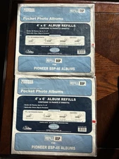 Lot of 2 Pioneer Photo Album Refill Packs BSP 4" x 6" for BSP-46 -SEALED NEW
