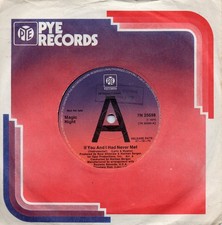 MAGIC NIGHT   IF YOU AND I HAD NEVER MET -INSTRUMENTAL / VOCAL  UK PYE INT DEMO