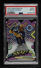 2024 Topps Pristine Oh Snap! Jackson Chourio #OH-17 PSA 8 8d2