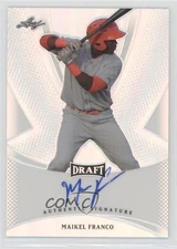 2013 Leaf Metal Draft Maikel Franco #BA-MF1 Auto 0g4
