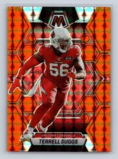 2023 Panini Mosaic Terrell Suggs Orange Prizm 4 (/199)