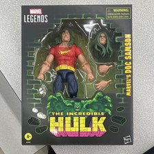 Marvel Legends Series Doc Samson Action Figure Incredible Hulk w Alt Head Hands