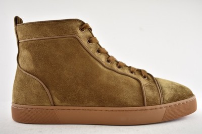 Christian Louboutin Mens Louis Orlato Flat Rhea Brown High  display picture 2