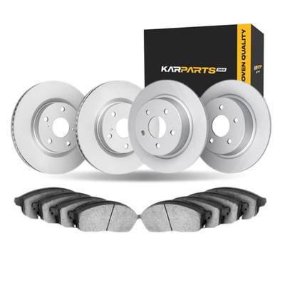 For Volkswagen Golf/Jetta 2010 11 12 13 2014 Brake Rotor Set | Front and Rear